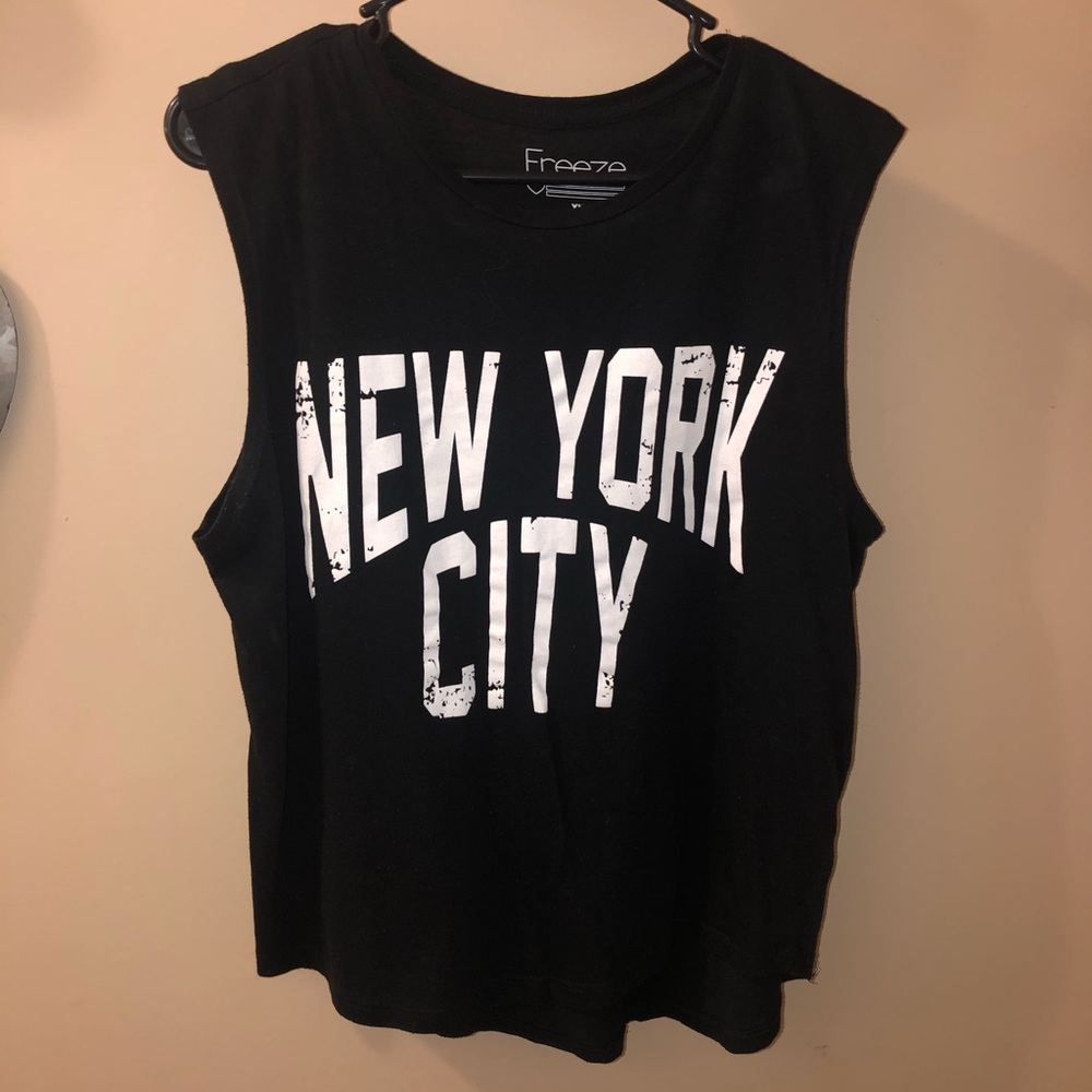 Logo, low cut tank top, size: XL